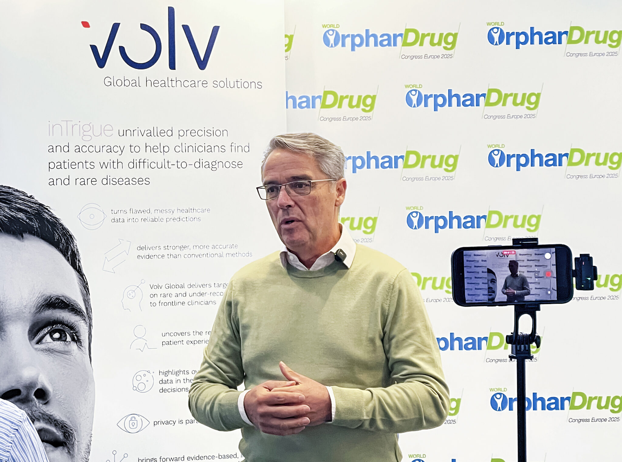 Where technology meets Human: Volv Global at the World orphan Drug Congress Europe 2025