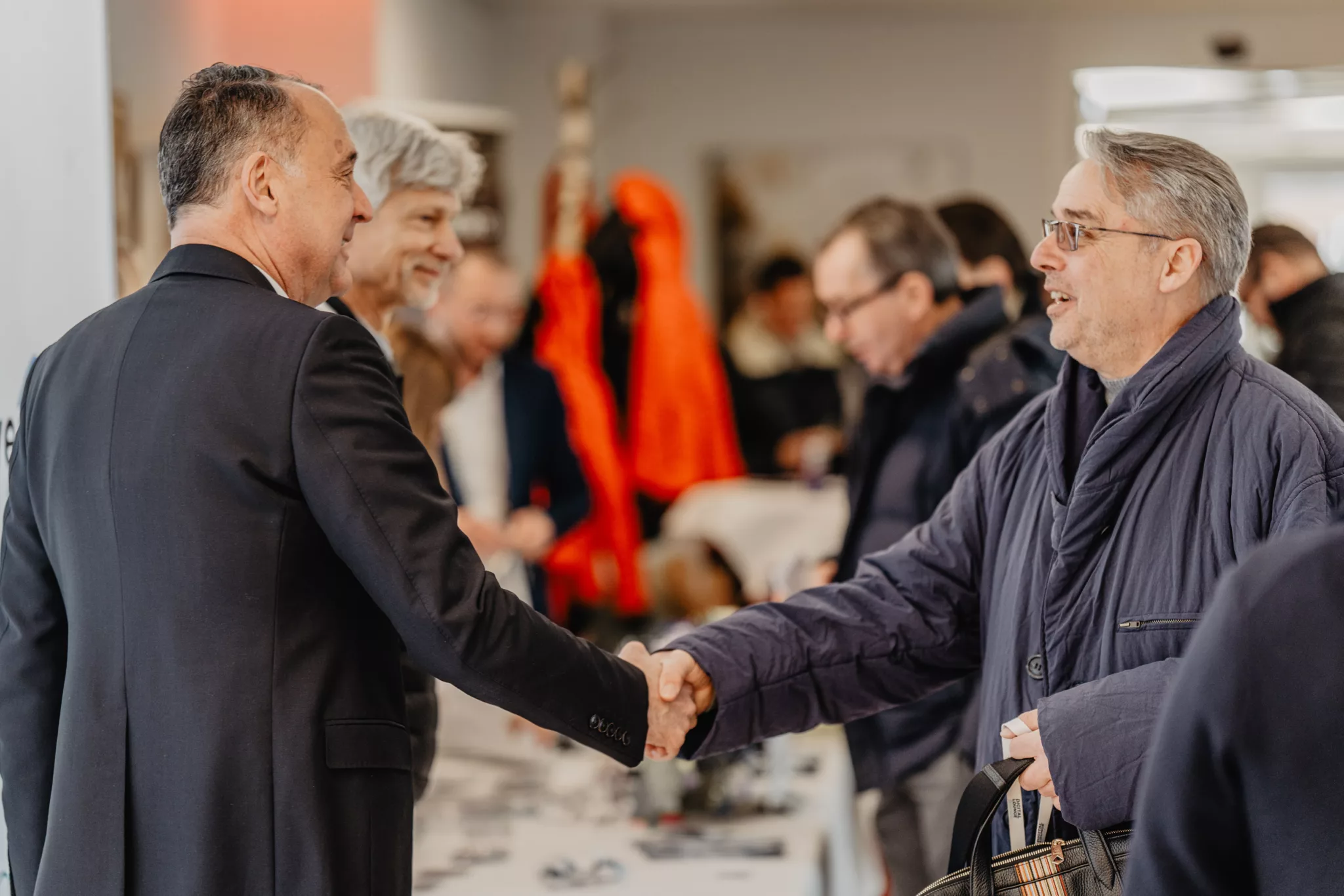 Volv Global CEO and founder Christopher Rudolf at the CXO Day of Digital Lounge @Davos.