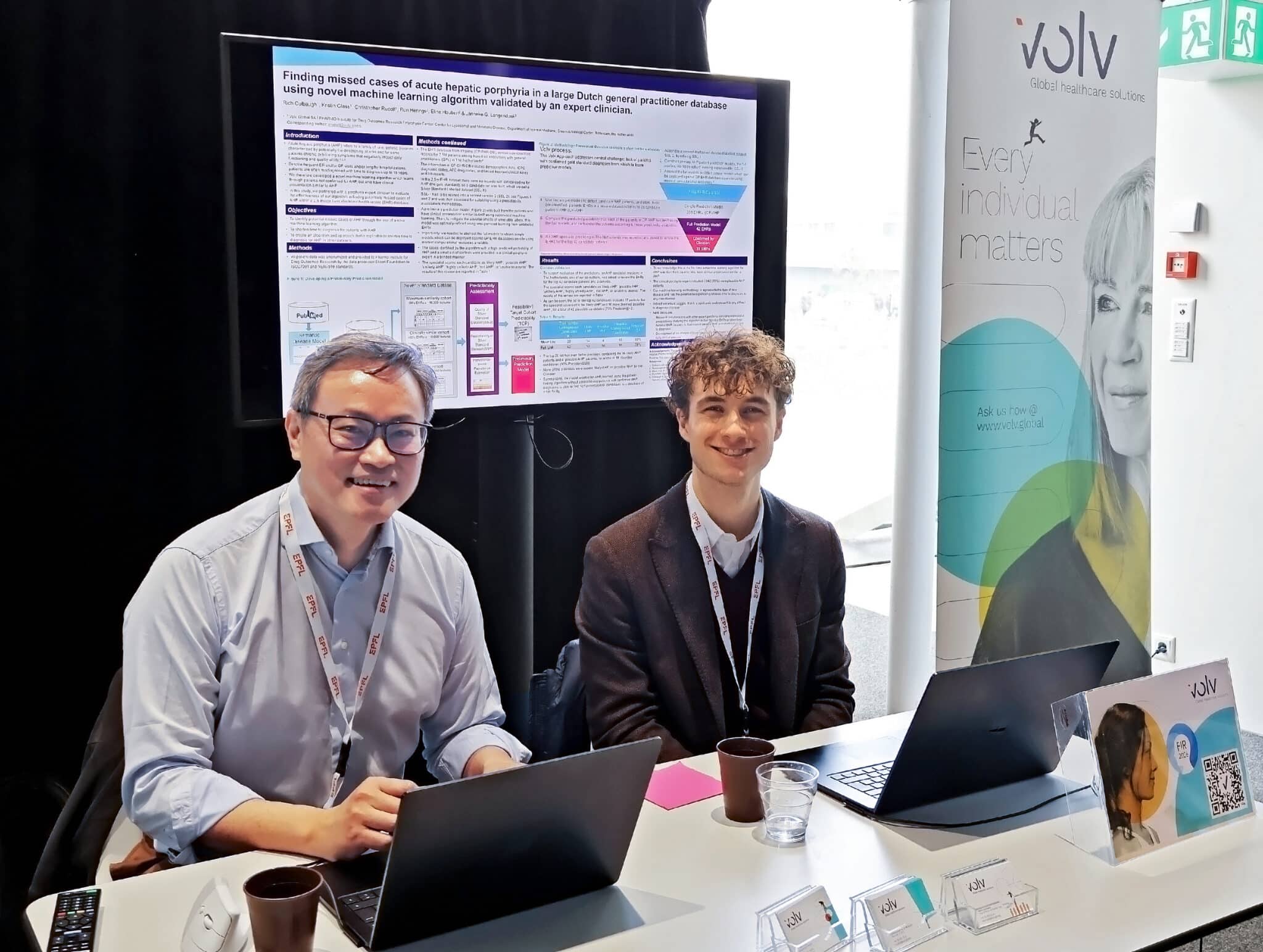 Volv Global at Faces of Industrial Research at the EPFL's Rolex Learning Center