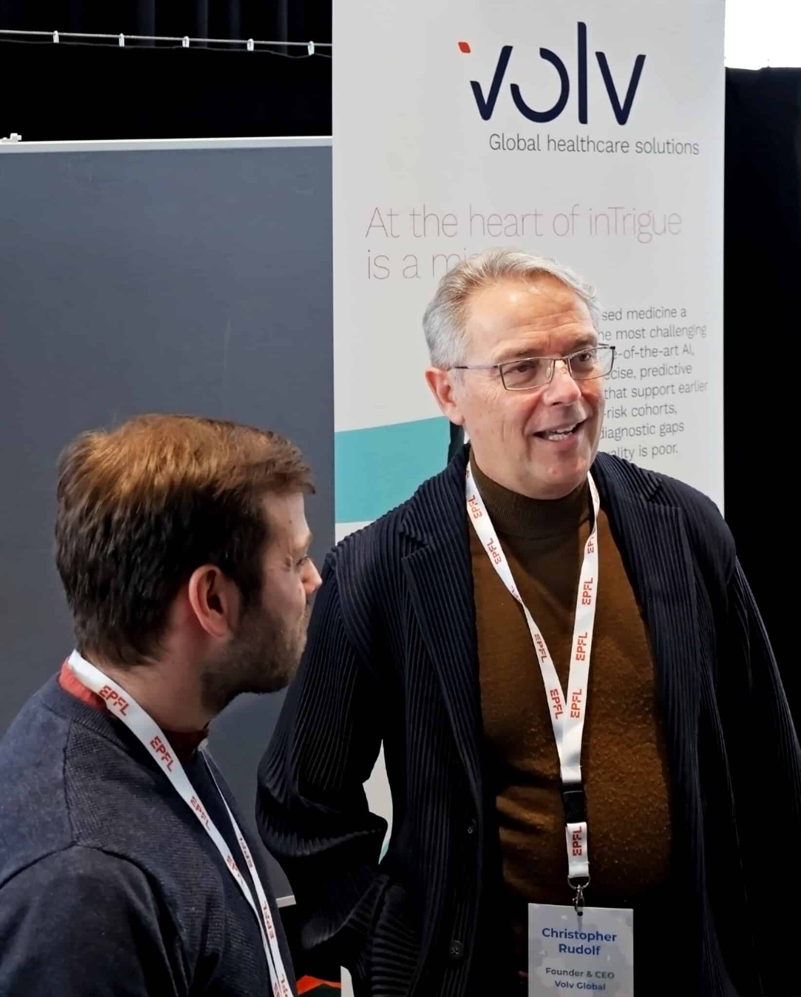 Volv Global at Faces of Industrial Research at the EPFL's Rolex Learning Center