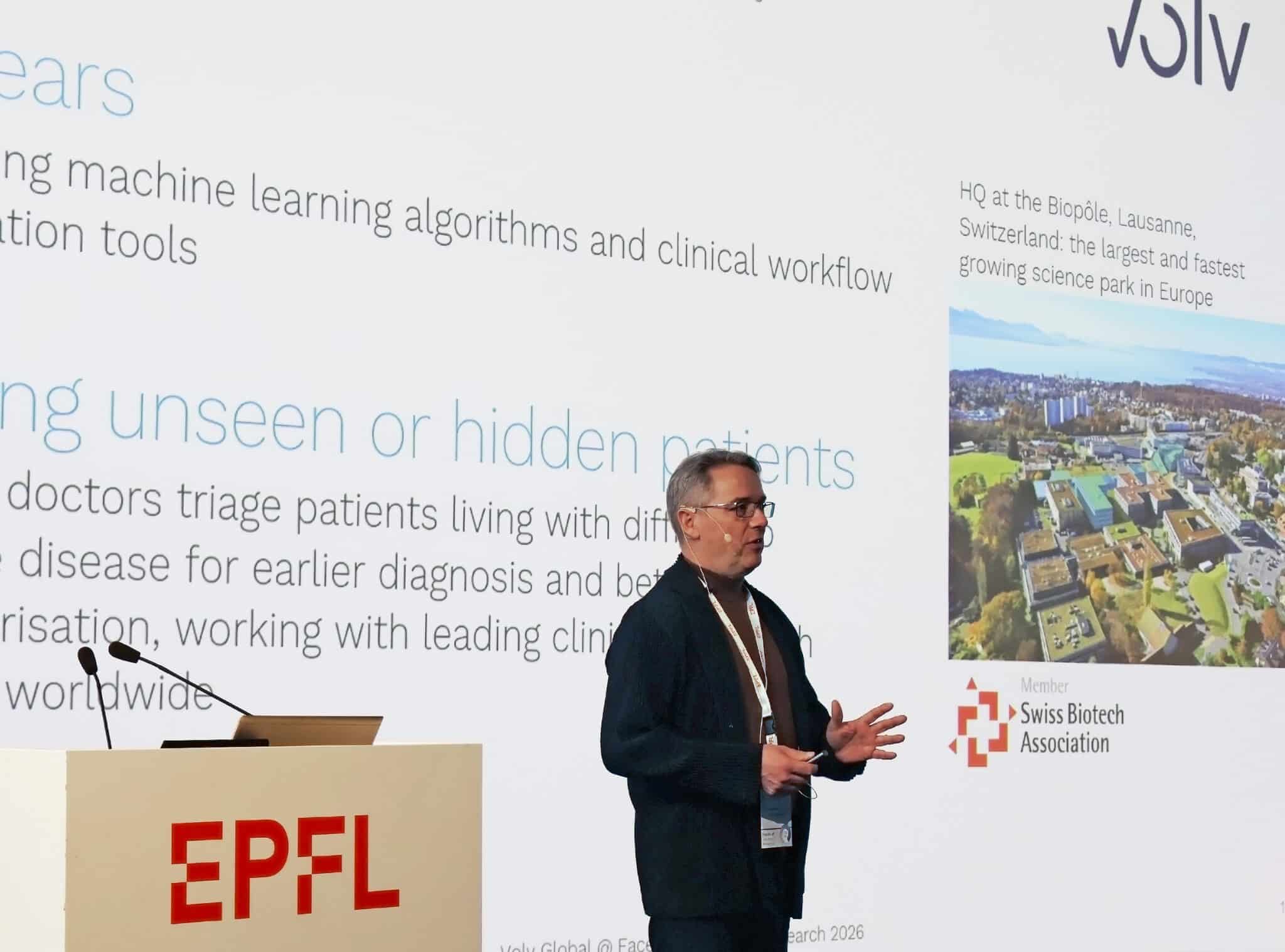 Volv Global at Faces of Industrial Research at the EPFL's Rolex Learning Center