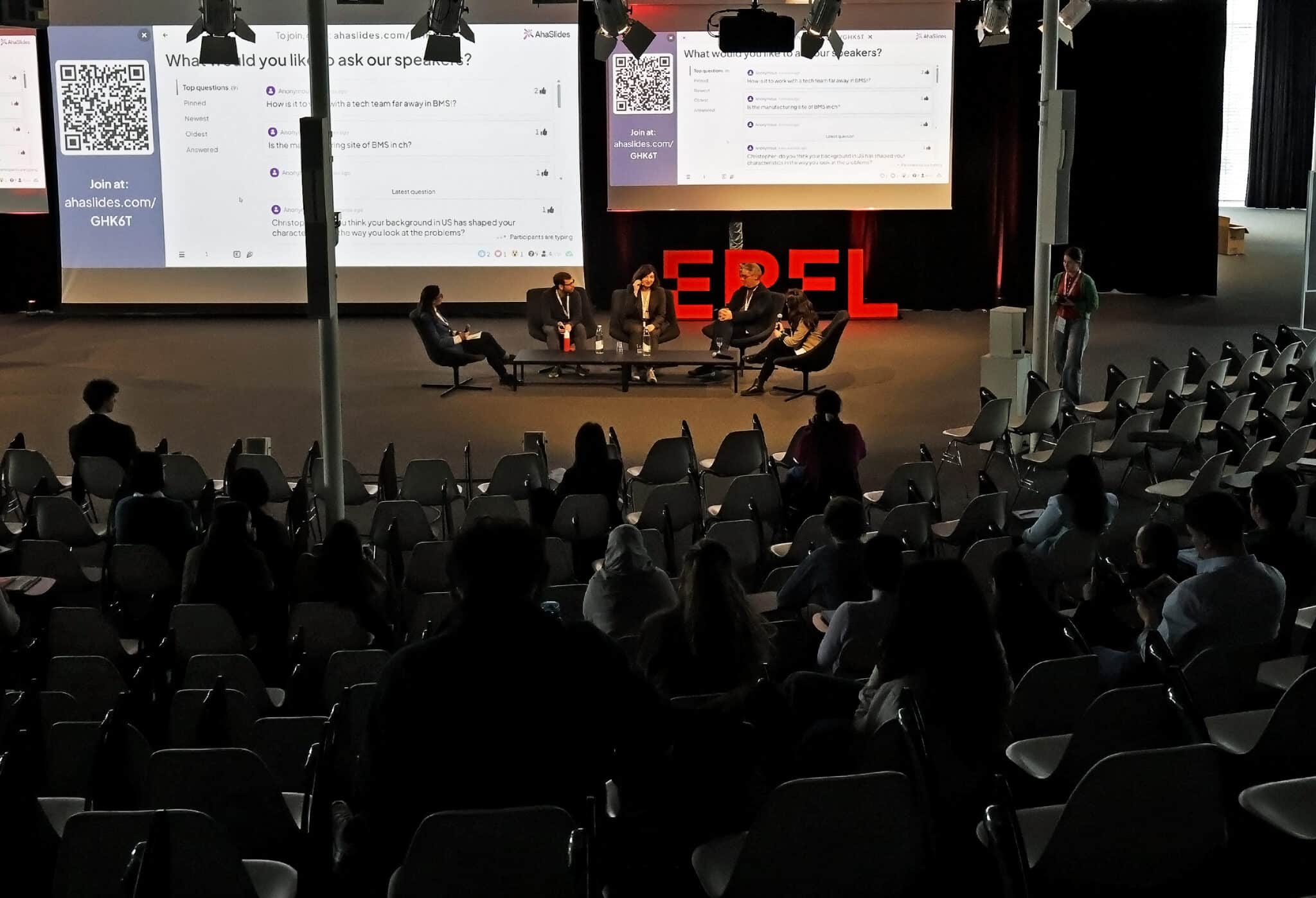 Volv Global at Faces of Industrial Research at the EPFL's Rolex Learning Center