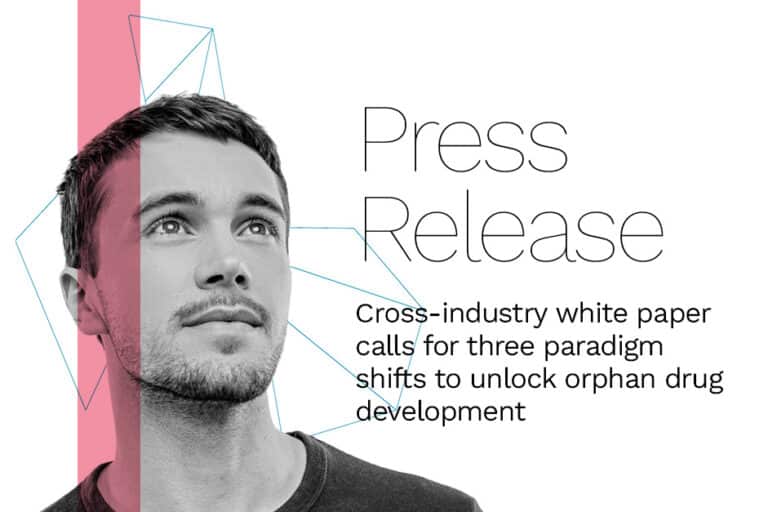 Press release: Cross-industry white paper calls for three paradigm shifts to unlock orphan drug development